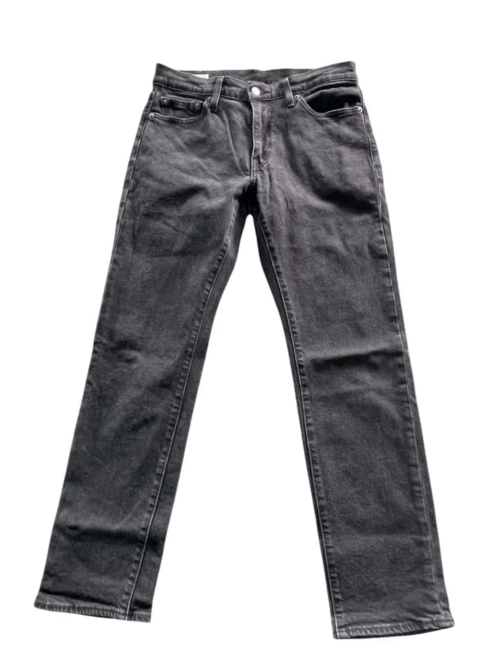 Levis Premium Lot 511 Slim Fit Jeans Black W30 L30 Mens Denim Pants Without Prin